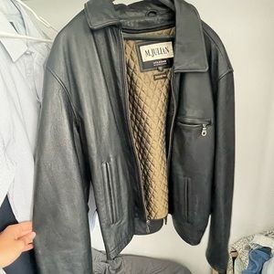 Vintage 90s Mens Wilsons Leather Jacket - M. Julian Insulated Leather Jacket XL